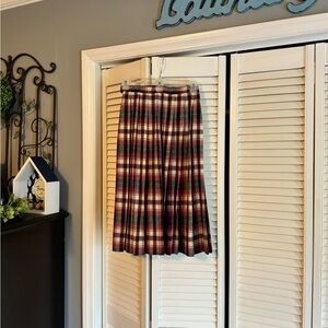 Vintage Madison Wardrobe Maker Pleated  Skirt